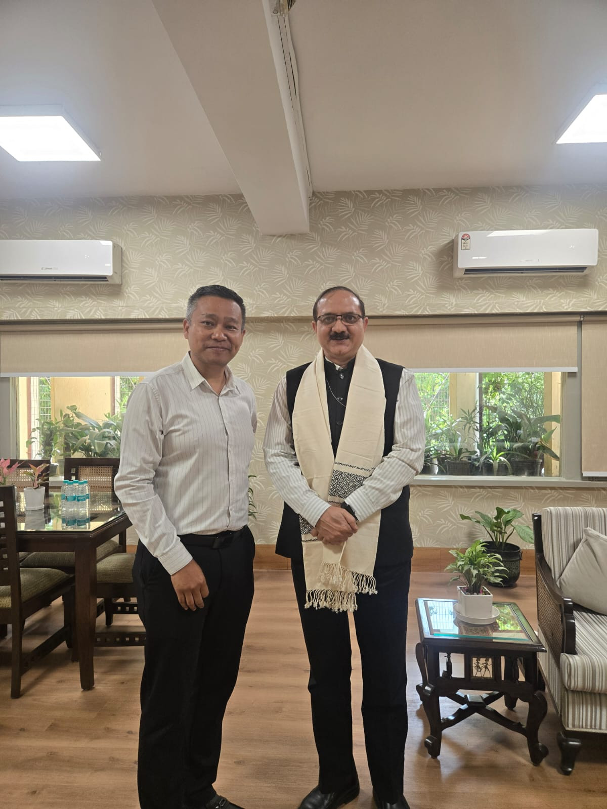 Tourism Minister Meets Union Tourism Secretary in New Delhi